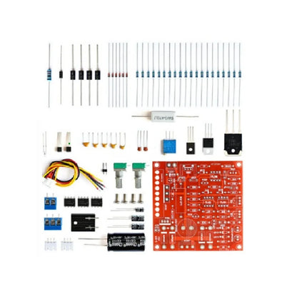 0-30V 2mA-3A DC Regulated Power Supply DIY Kit for Adjustable Current Limit Protection in Lab Short Circuits with 100V Voltmeter