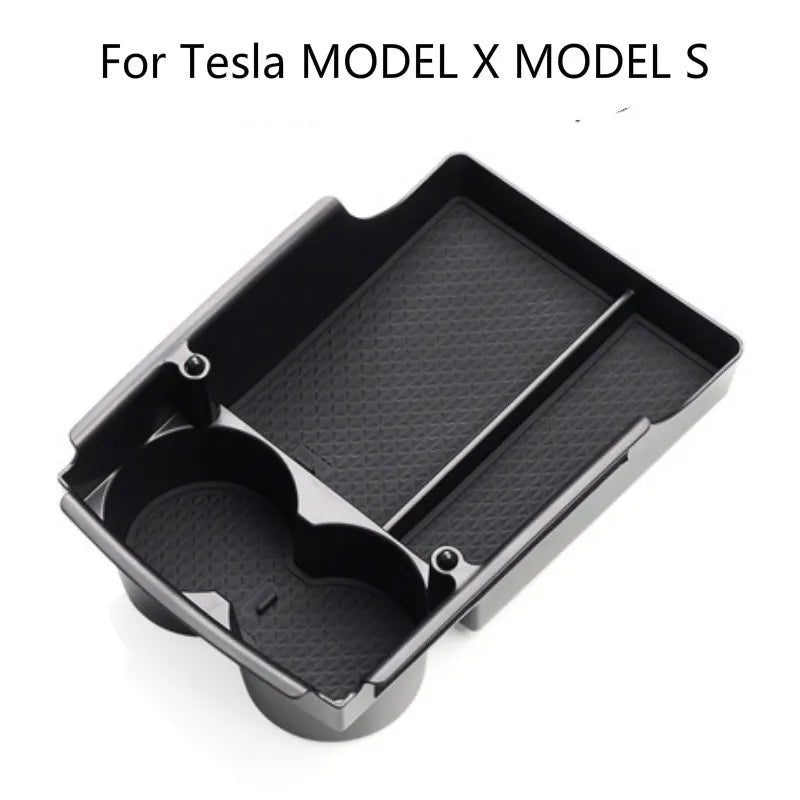 Boîte de rangement pour accoudoir central de voiture neuve pour Tesla Model S/Model XA