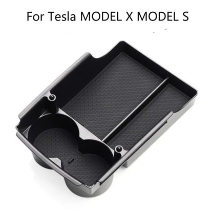 New Car Central Content Box Armrest Storage Box for Tesla Model S/Model X A