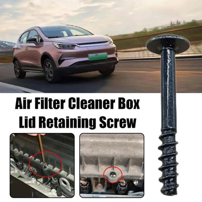 New 1Pcs Black Air Filter Cleaner Box Lid Retaining Screw For Vw Audi Seat