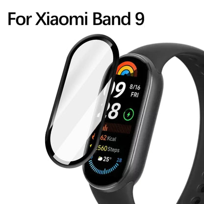 1-10PC 9D Curved Full Coverage Anti-Scratch Clear Soft Film For Xiaomi Mi Band 9 Active Miband9 9Pro Smartband Screen Protector