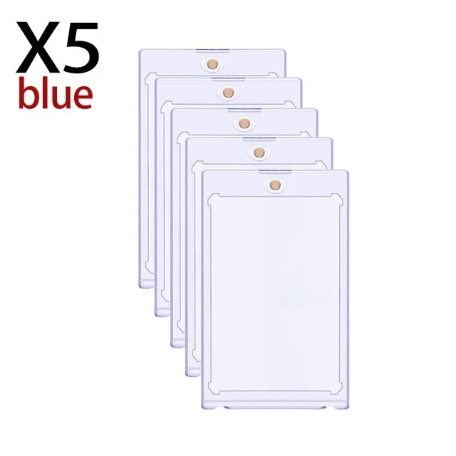 1-10PC Hard PC Magnetic Card Holder For Photocards Game idol Kpop Cards Transparent Protector Cover Magnet Clear Display Case