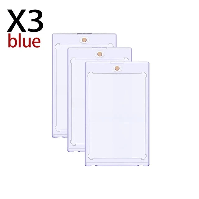 1-10PC Hard PC Magnetic Card Holder For Photocards Game idol Kpop Cards Transparent Protector Cover Magnet Clear Display Case