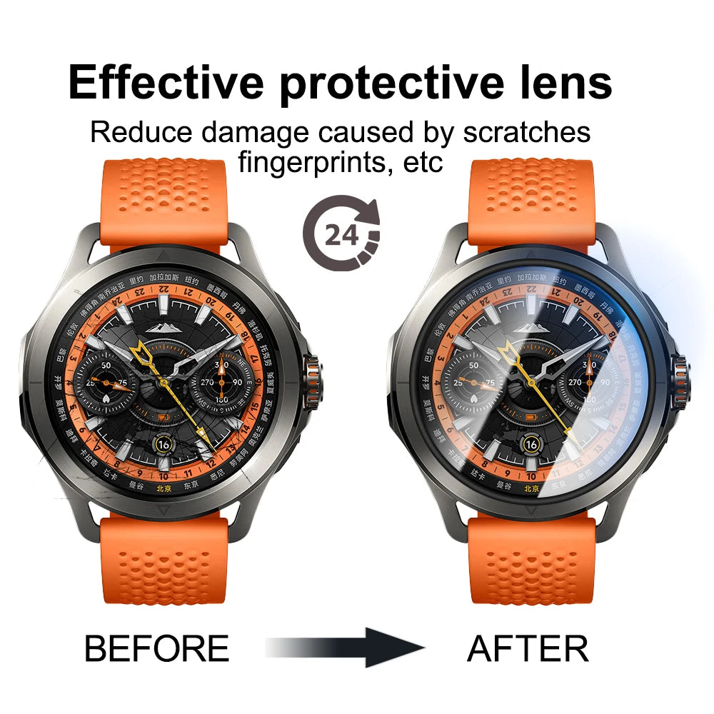 1-10PC Screen Protector  Xiaomi Watch S4 Sport HD Anti-scratch Full Coverage Protective Films For Mi S4 Sport Not Glass