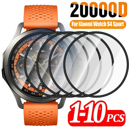 1-10PC Screen Protector  Xiaomi Watch S4 Sport HD Anti-scratch Full Coverage Protective Films For Mi S4 Sport Not Glass