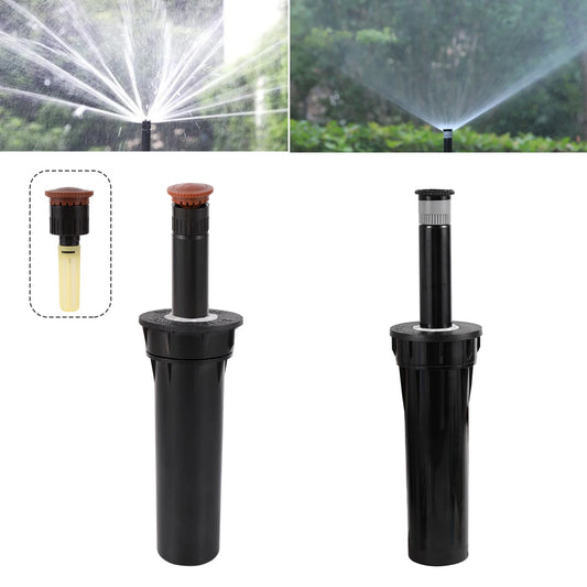 1/2" Female Thread Automatic Retractable Misting Sprinkler Lawn Turf Irrigation Tool Gardening Buried Pop-Up Watering Sprinkler