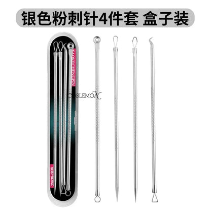 1/2 Sets Blackhead Remover Professional Acne Pimple Blemish Beauty Women Skin Care Facial Cleaning Skin Care Tool 4/16pcs Kit