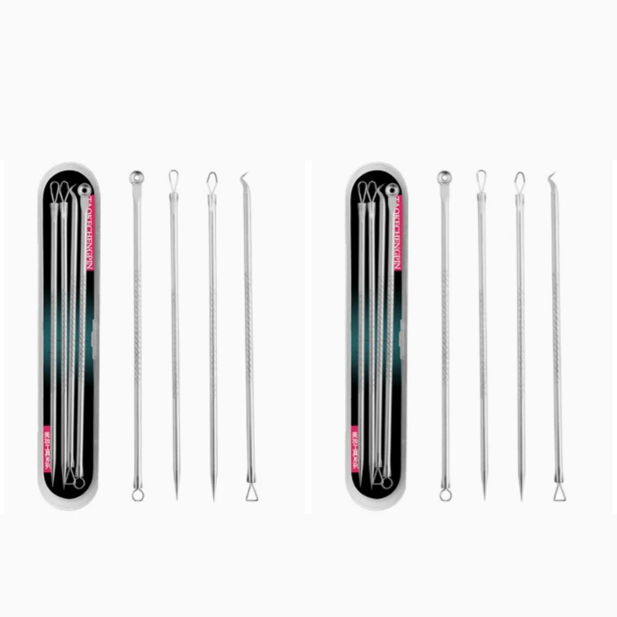 1/2 Sets Blackhead Remover Professional Acne Pimple Blemish Beauty Women Skin Care Facial Cleaning Skin Care Tool 4/16pcs Kit