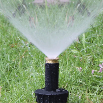 1/2" Thread Pop Up Sprinklers 90/180/360 Degree Automatic Stretching Scattering Sprinkler Garden Lawn Grassland Buried Nozzle