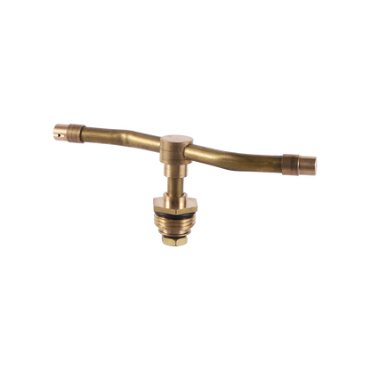 1/2 inch 2/3/4 Arm Rotating Brass Nozzle Garden Lawn Irrigation Watering Nozzle Automatic Rotating Atomizing Watering Tool