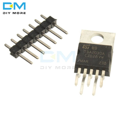 1-2 lots DIY TDA2030A TDA2030 Electronic Audio Power Amplifier Board  Module Mono 18W DC 9V - 24V Computer Active Speakers Kit