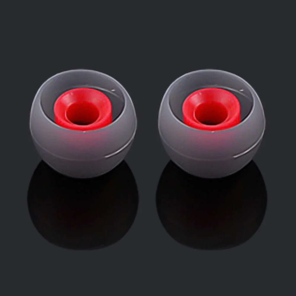 1-20Pairs Wired Earphone Replacement Earplugs Universal Headphone Soft Silicone Noise Reduction Earbuds Cap Ear Plugs Cover