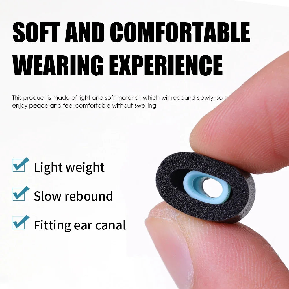 1/3/6Pairs Bluetooth Earphones Memory Foam Earplug Ear Pads For Sony WF-1000XM4/WF-1000XM3 Replacement Earbuds Eartips S M L