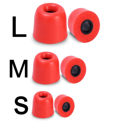 1/3Pair Replacement Earplugs 4.5mm Memory Foam Eartips Universal Wireless Wired Earphone Noise Reduction Earplug Earbuds