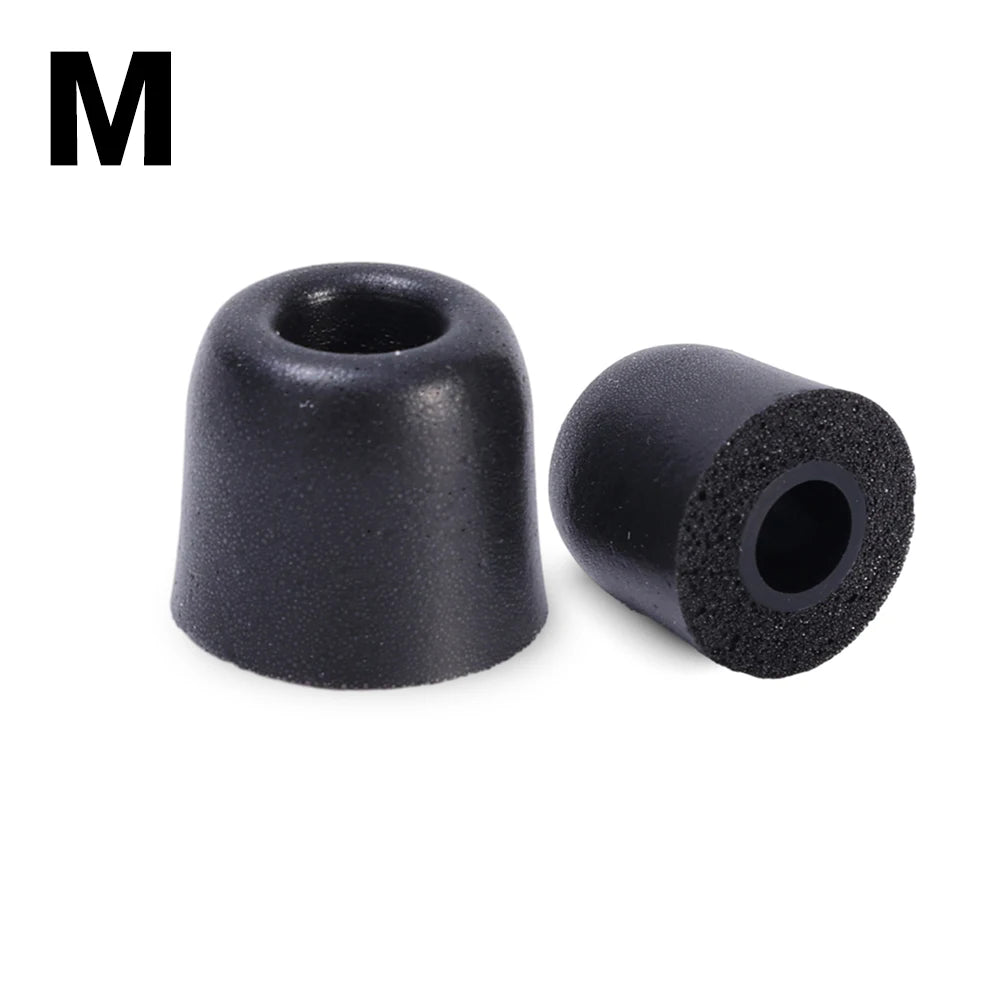 1/3Pair Replacement Earplugs 4.5mm Memory Foam Eartips Universal Wireless Wired Earphone Noise Reduction Earplug Earbuds