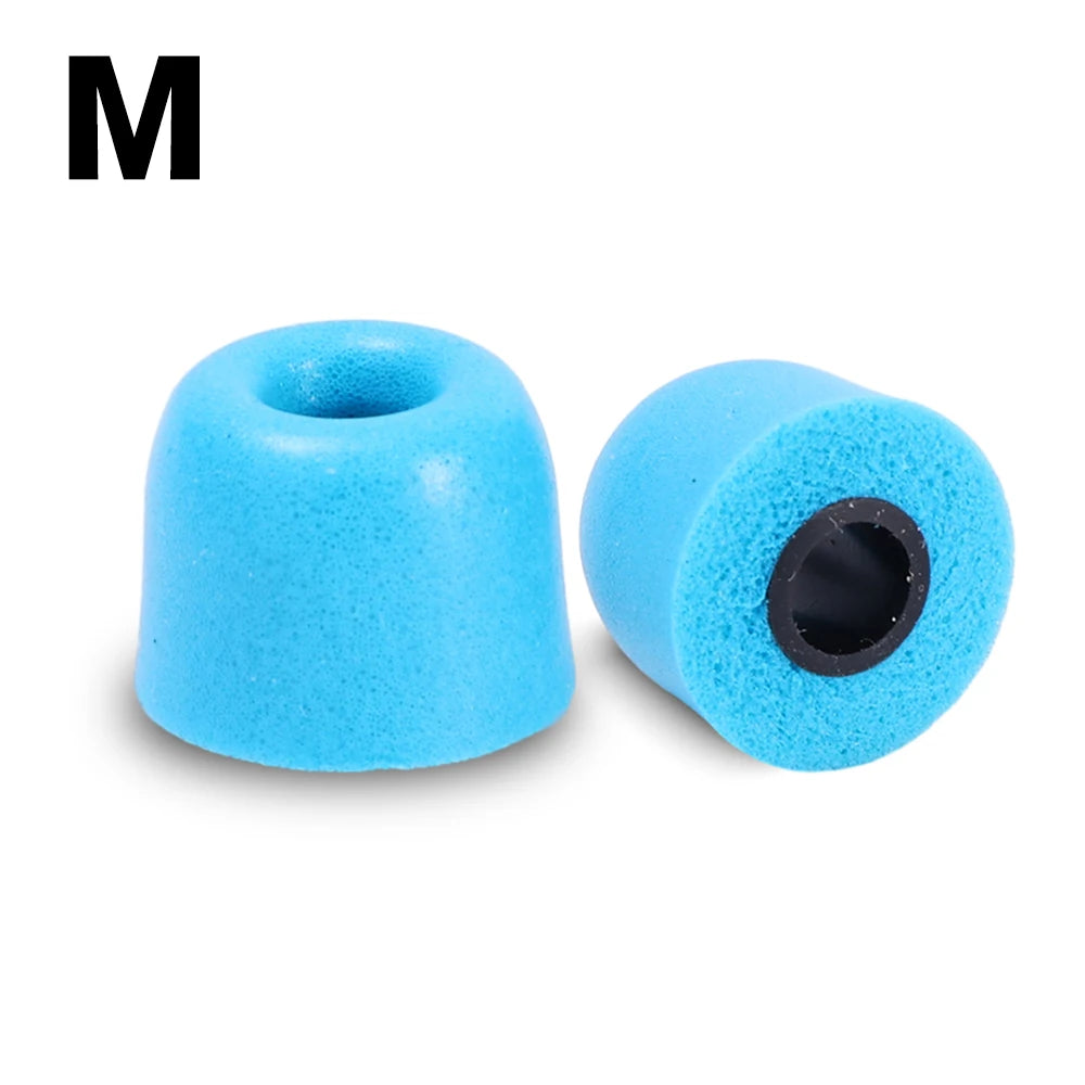 1/3Pair Replacement Earplugs 4.5mm Memory Foam Eartips Universal Wireless Wired Earphone Noise Reduction Earplug Earbuds