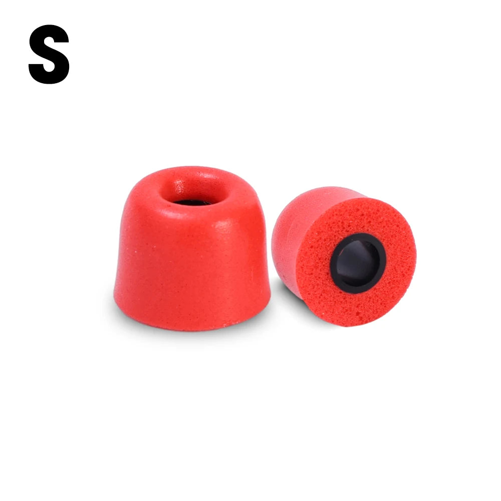 1/3Pair Replacement Earplugs 4.5mm Memory Foam Eartips Universal Wireless Wired Earphone Noise Reduction Earplug Earbuds