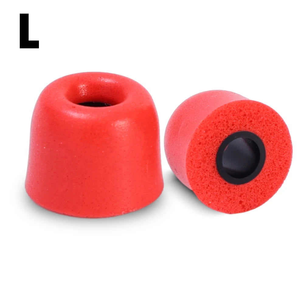 1/3Pair Replacement Earplugs 4.5mm Memory Foam Eartips Universal Wireless Wired Earphone Noise Reduction Earplug Earbuds