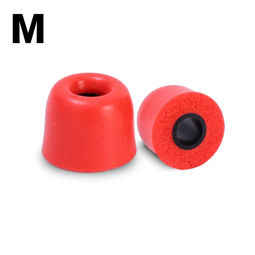 1/3Pair Replacement Earplugs 4.5mm Memory Foam Eartips Universal Wireless Wired Earphone Noise Reduction Earplug Earbuds