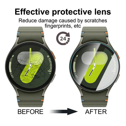 1-3Pcs Tempered Glasss for Samsung Galaxy Watch 7 40mm 44mm 7Ultra 47mm Screen Protector Protective Glass Easy to Install