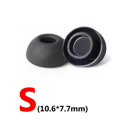 1-4Pairs Soft Silicone Earphone Tips Earplugs  Apple AirPods Pro 1 2 Anti-Slip Replacement Earbuds Headphone Accessories