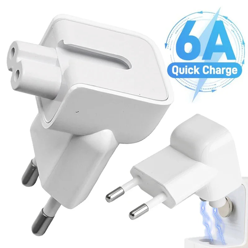 1-5PC Mini EU Fast Charging Adapter Travel Converter Charger Power Adapters  IPad Pro 10W 12W MacBook AC Power Wall Plugs