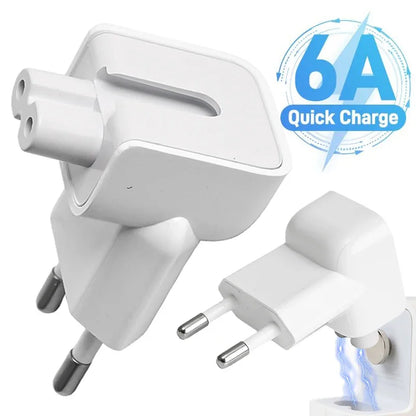 1-5PC Mini EU Fast Charging Adapter Travel Converter Charger Power Adapters  IPad Pro 10W 12W MacBook AC Power Wall Plugs