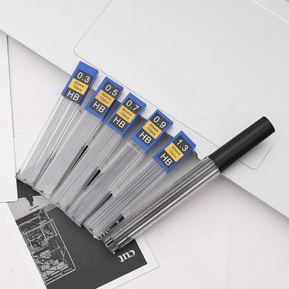 1/6/12PC Mechanical Pencil Refill Leads 0.3 0.5 0.7 0.9 1.3 2.0mm Drawing Writing Automatic Pencil Core Refills Accessories