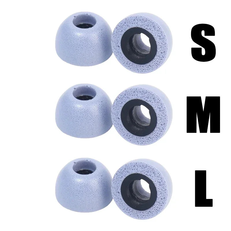 1-6Pairs S M L Memory Foam Earplugs For Samsung Galaxy Buds Pro Anti-Slip Replacement Earbuds Earphone Ear Pads Caps Eartips