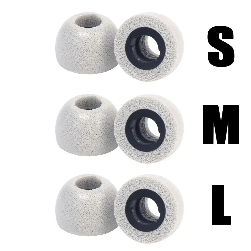 1-6Pairs S M L Memory Foam Earplugs For Samsung Galaxy Buds Pro Anti-Slip Replacement Earbuds Earphone Ear Pads Caps Eartips