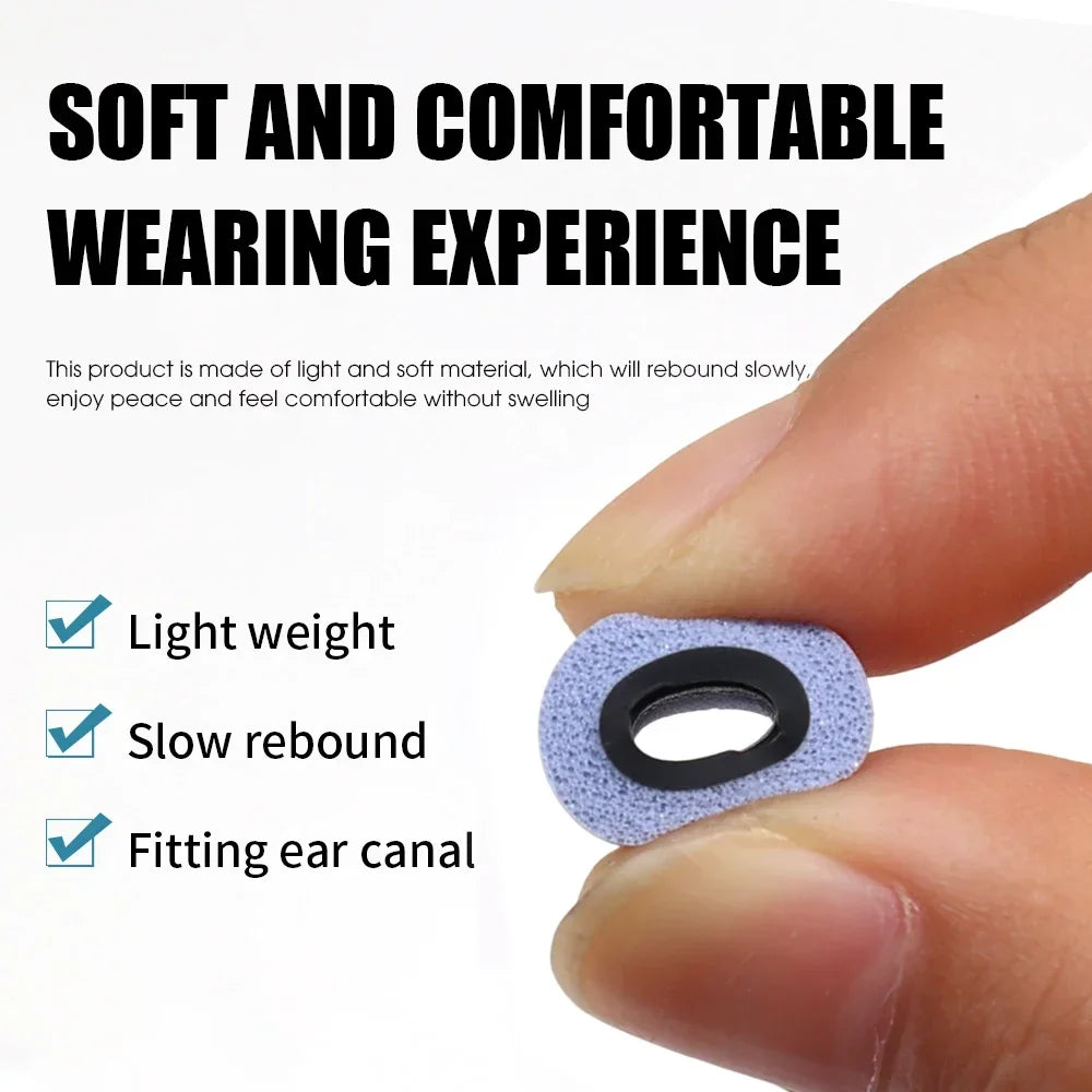 1-6Pairs S M L Memory Foam Earplugs For Samsung Galaxy Buds Pro Anti-Slip Replacement Earbuds Earphone Ear Pads Caps Eartips