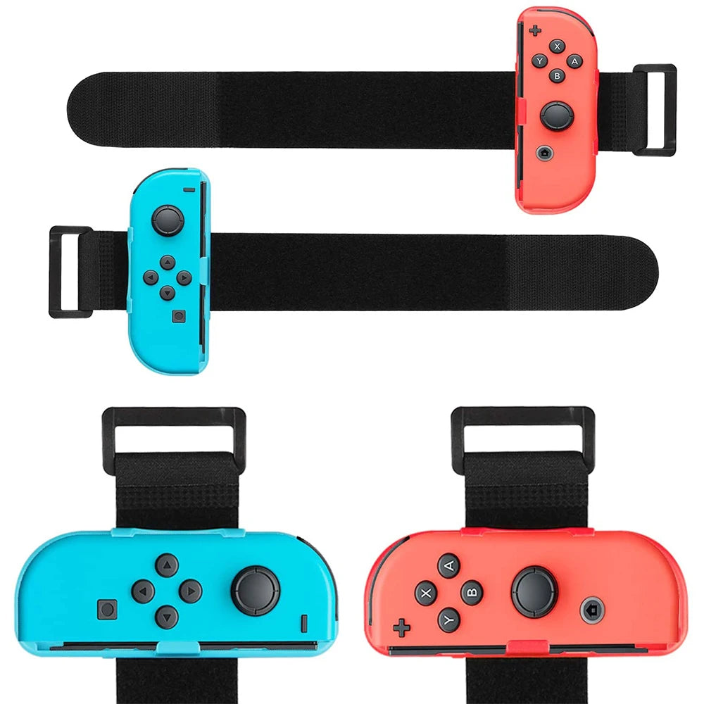 1 Pair Just Dance Band Adjustable Joy-Con Controller Elastic Dance Wrist Band Fit Strap Wristband For Nintendo Nintend Switch