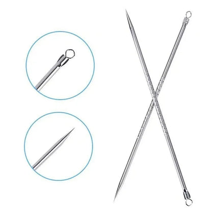 1 Pcs Blackhead Comedone Acne Pimple Blemish Extractor Remover Stainless Steel Needles Remove Tools Face Skin Care Pore Cleaner