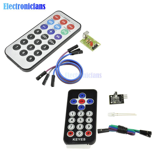 1 Set Infrared Remote Control Module Wireless IR Receiver Module DIY Kit HX1838 Smart Electronics for Arduino Raspberry Pi diy