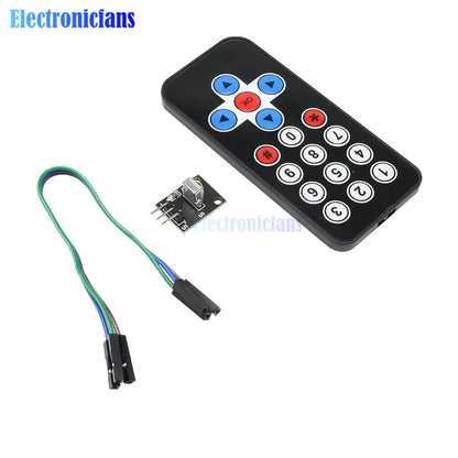 1 Set Infrared Remote Control Module Wireless IR Receiver Module DIY Kit HX1838 Smart Electronics for Arduino Raspberry Pi diy