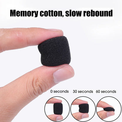 10-100PC Mic Protector Replacement Headset Foam Cover Windshield Sponge Sleeve Microphone Protective Cap  Meeting Mic