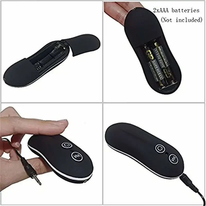 Gtooza_10 Frequency Vibrating Prostate Massager Anal Plug  Beads Butt Sex Toys Waterproof Powerful Wired  Men Couples gtooza.com