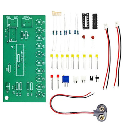 10-Segment Audio Level Indicator Self-assembly Kit LM3915 Audio Indicator Electronics DIY kit