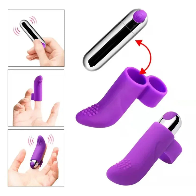 10 Speeds USB Charging Finger    Women  Stimulation Silicone Anal Massage Adult Sex Toys 18 gtooza.com