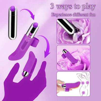 Gtooza10 Speeds USB Charging Finger    Women  Stimulation Silicone Anal Massage Adult Sex Toys 18