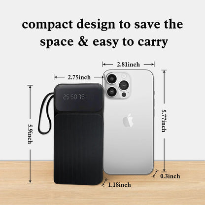 PC 100% New 20000mAh Outdoor Portable Powerbank Battery Charger For iPhone Samsung Huawei