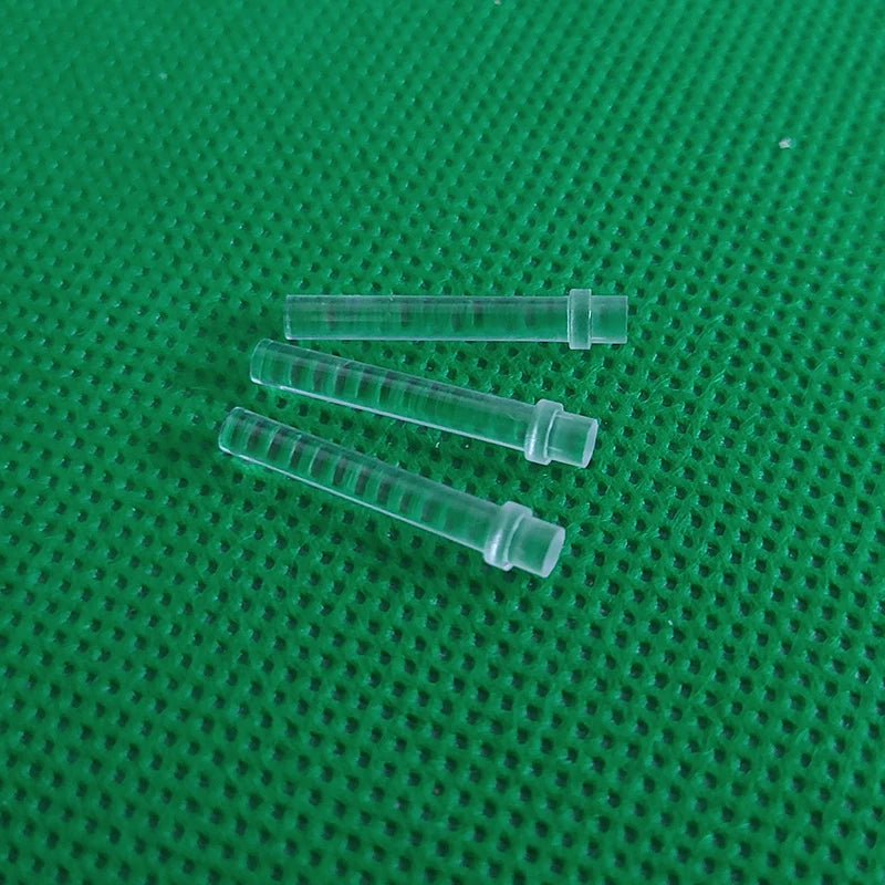 Gtooza_100 PC Clear color 2.54MM-42MM LIGHT PIPE FOR 3MM Led Diode LED Tube Lampshade Replace LPP3.0 Flat head light gtooza.com