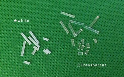 Gtooza_100 PC Clear color 2.0MM-17MM Light Pipe guide FOR 1.5MM Led Diode LED Tube Lampshade Replace LDP1.5 gtooza.com