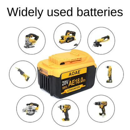 PC 100%newOriginal 20V18.0Ah  Dewalt Power Tool Battery DCB206 20V 18.0Ah Battery DCB206 20V Battery DCB205 DCB200 DCB204