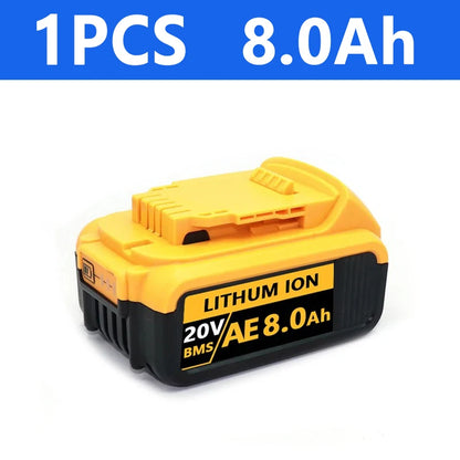 PC 100%newOriginal 20V18.0Ah  Dewalt Power Tool Battery DCB206 20V 18.0Ah Battery DCB206 20V Battery DCB205 DCB200 DCB204