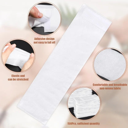 100pcs Disposable Headbands  Facials Spa Stretch Non-Woven Soft Skin Care Hair Bands Women Salons Face Washing Beauty Tools