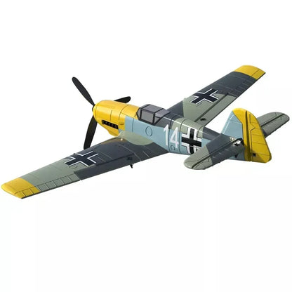 Avion télécommandé NewVolantexRC BF109 2,4 GHz 4 canaux 400 mm d'envergure One K