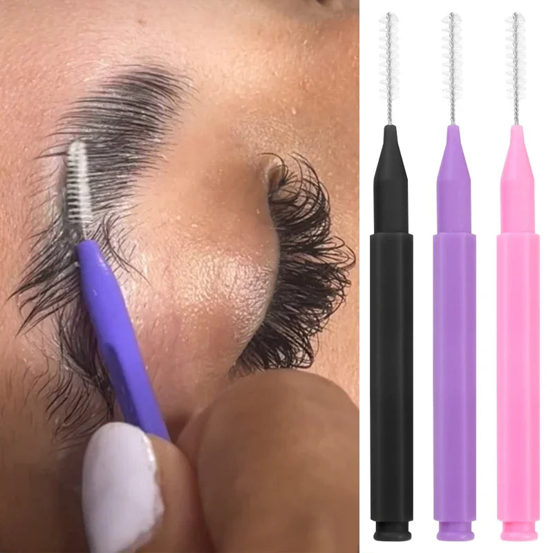 10pcs/Bag Disposable Eyebrow Mini Brush and Brow Lift Tool Eyelash Extension Comb Perm Brush Lash Accessories  Beauty Makeup