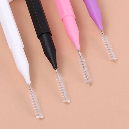 10pcs/Bag Disposable Eyebrow Mini Brush and Brow Lift Tool Eyelash Extension Comb Perm Brush Lash Accessories  Beauty Makeup