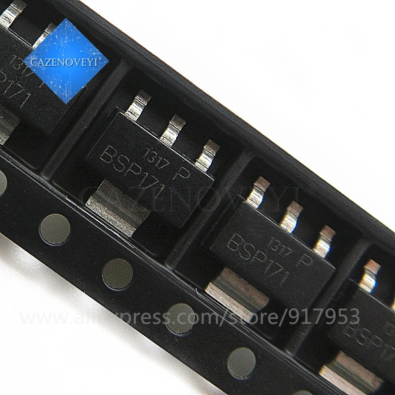 10pcs/lot BSP171P BSP171 SOT-223 In Stock